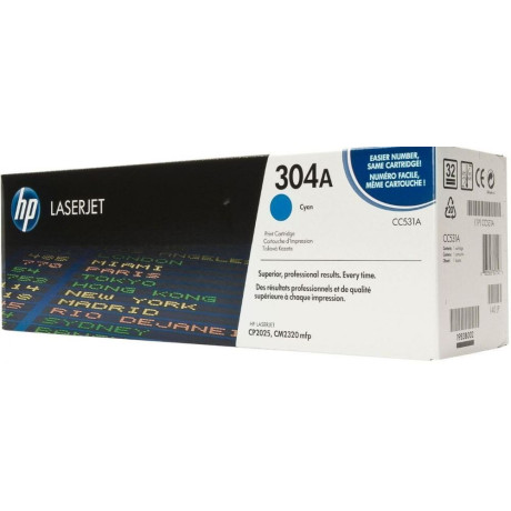 Toner Laser hp lj Cp2025 Cyan - 2.8k pgs