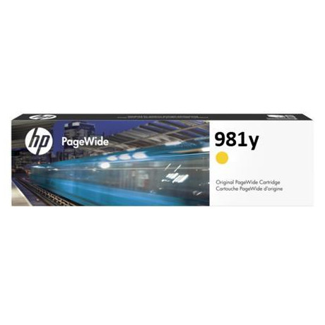 Ink hp no 981y Yellow Pagewide Enterprice