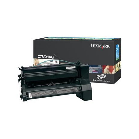 Toner Laser Lexmark C782x1kg Black 15k pgs