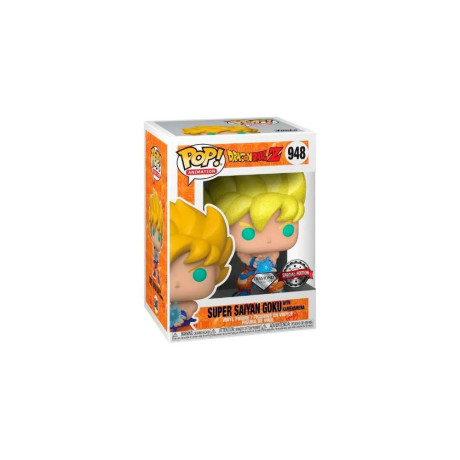 Funko Pop! Animation: Dragon Ball z - Super Saiyan Goku #948 Diamond Collection Special Edition Exclusive (Fnk56606)