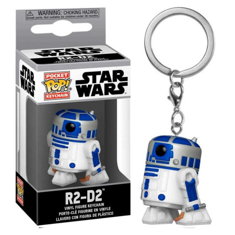 Funko Pocket Pop! Keychain Movies: Star Wars - r2-d2 (Fnk30583)