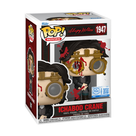 Funko Pop! Movies: Sleepy Hollow - Ichabod Crane (Bloody) (Special Edition) #1947 Vinyl Figure