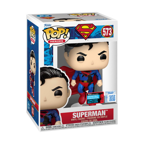 Funko Pop! Heroes: dc - Superman (Convention Special Edition) #573 Vinyl Figure