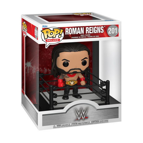 Funko Pop! Deluxe: w - Roman Reigns (in Ring) #201 Vinyl Figure