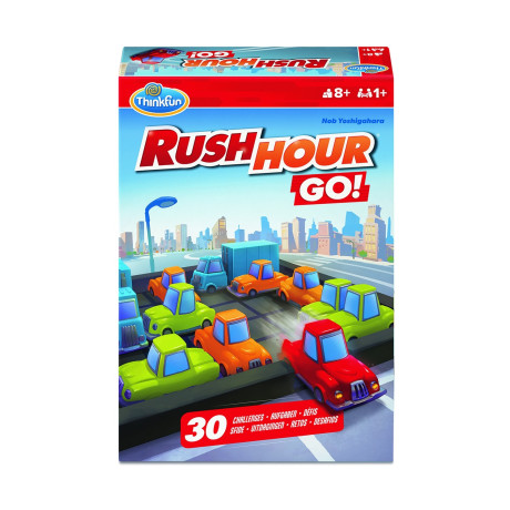 Ravensburger Thinkfun: Παιχνίδι Λογικής - Rush Hour go! (76680)