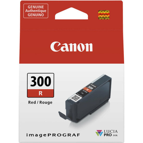 Canon pfi-300 Μελάνι Εκτυπωτή Inkjet Κόκκινο (4199c001) (Canpfi-300r) *