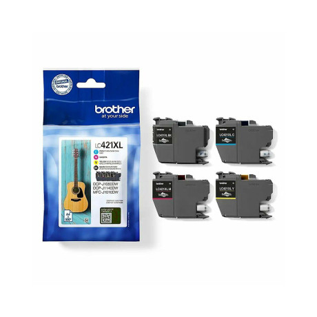 Brother Μελάνι Inkjet lc-421xlval Multipack(lc421xlval) (Bro-lc-421xlval)