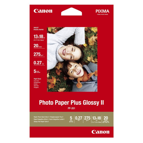 Canon Φωτογραφικό Χαρτί 13 X18cm Glossy 265g/m² 20 Φύλλα (2311b018) (Can-Pp20113)