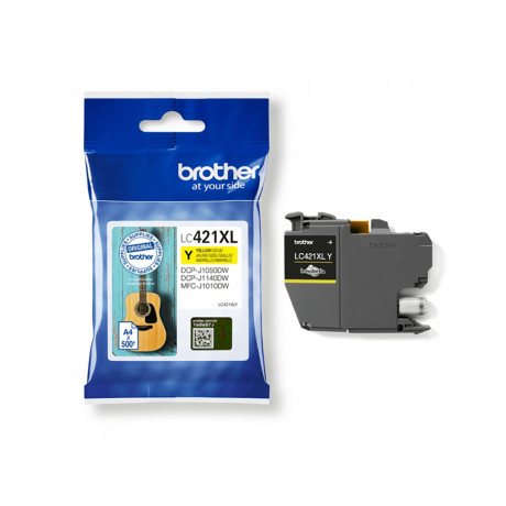 Brother Μελάνι Inkjet Lc421 Xlyellow (Lc421xly) (Bro-lc-421xly)