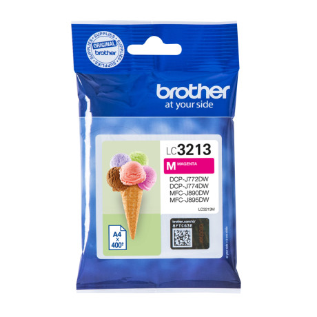 Brother Μελάνι Inkjet lc-3213m Magenta (lc-3213m) (Bro-lc-3213m)