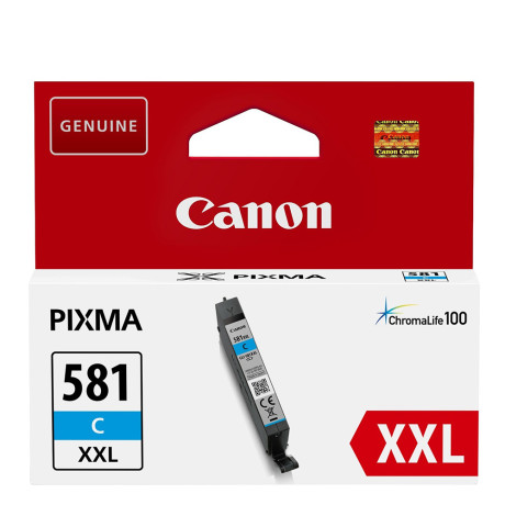 Canon Μελάνι Inkjet cli-581cxxl Cyan (1995c001) (Cancl-581cxxl)