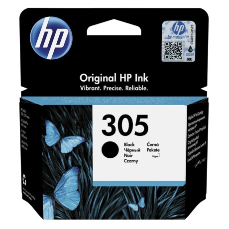 Hp Μελάνι Inkjet No.305 Black (3ym61ae) (Hp3ym61ae)