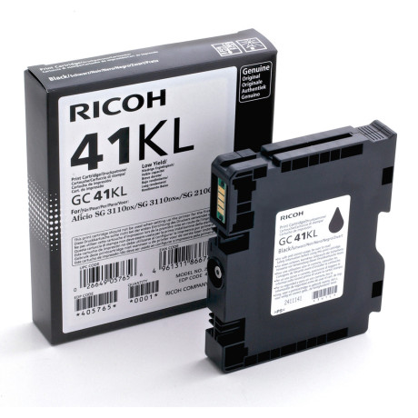 Ricoh gc 41kl gel ink Black 600p (gc-41kl)  (405765) (Ricgc41kl)