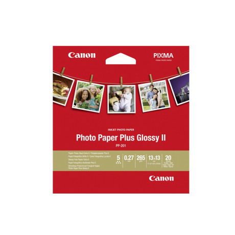 Canon Φωτογραφικό Χαρτί pp-201 5x5 Inch 265 G/m²20 Φύλλα (2311b060) (Can-Pp2015)