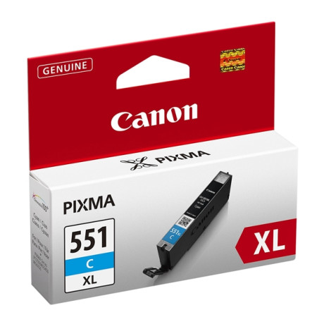 Canon Μελάνι Inkjet cli-551c xl Cyan (6444b001) (Cancli-551cxl)