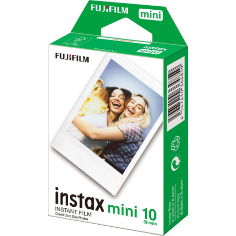 Fujifilm Color Instax Mini Instant Φιλμ (10 Exposures) White (16567816) (Fjm16567816)