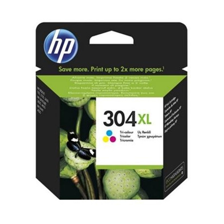 Hp Μελάνι Inkjet No.304xl tri-Colour (N9k07ae) (Hpn9k07ae)