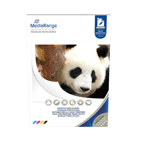 Mediarange Φωτογραφικό Χαρτί High Glossy a4 115gr/m² για Εκτυπωτές Inkjet 50 Φύλλα (Mrink119)