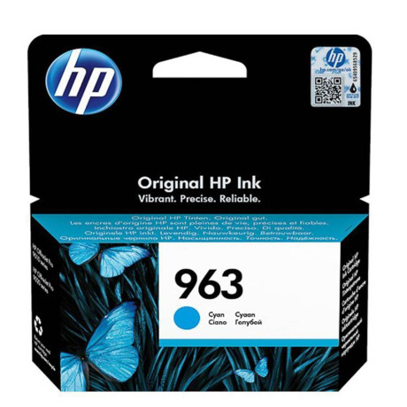Hp Μελάνι Inkjet No.963 Cyan (3ja23ae) (Hp3ja23ae)