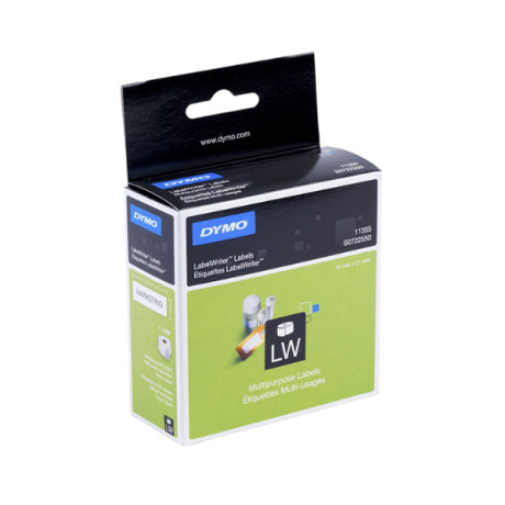 Ετικέτες Γενικής Χρήσης Dymo 11355 19 x 51 mm (Λευκές) (Dymo11355)