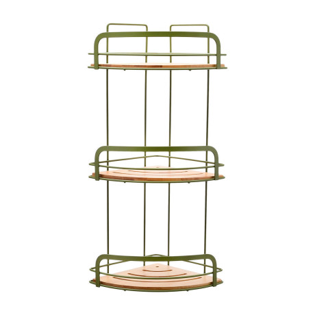 Estia Εταζεραolive Series  Μεταλλικη Γωνιακη 3 Θεσεων 49x19.5x19.5cm Λαδι