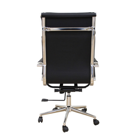 A9952 ΜΑΥΡΟ PU ΠΟΛΥΘΡΟΝΑ ΓΡΑΦΕΙΟΥ 54Χ51Χ54-110/60-123εκ.