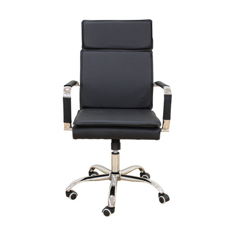 A9953 ΜΑΥΡΟ PU ΠΟΛΥΘΡΟΝΑ ΓΡΑΦΕΙΟΥ 59Χ62Χ48-99/57-108εκ.