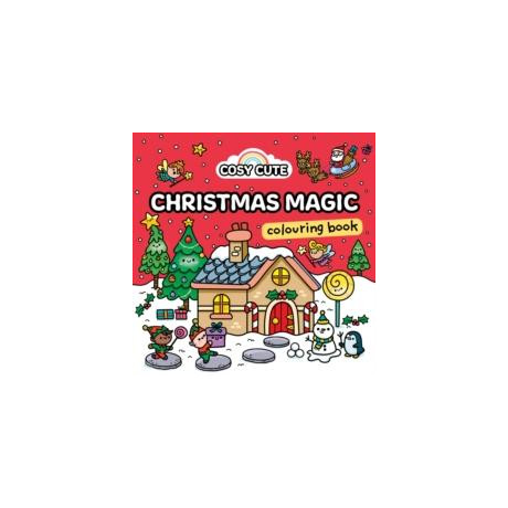 Cosy Cute Christmas Magic: Colouring Book