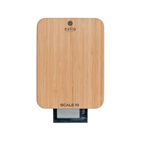 Estia Ζυγαρια Κουζινας Scale 10 Ψηφιακη Μεγιστοy Βαρους 10kg Bamboo