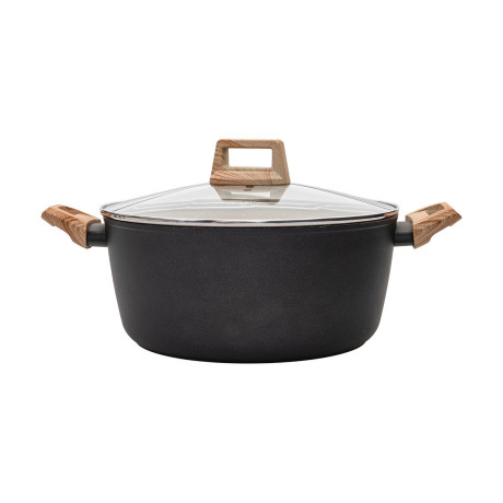 Estia Κατσαρολα Earth Αντικολλητικη Πρεσσαριστου Αλουμινιου 28cm 6.9lt