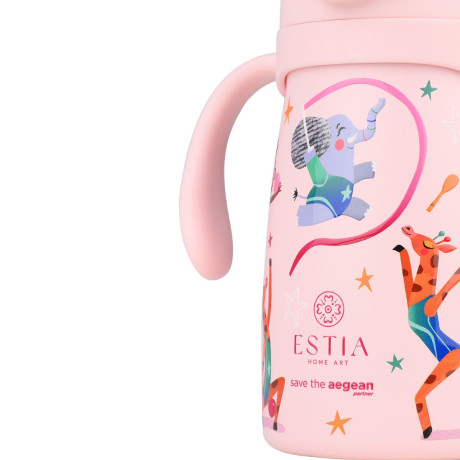 Estia Θερμος Παιδικο Bubble Bottle Save the Aegean 300ml Wild Stunts