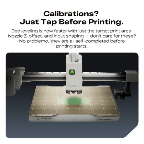Creality Sparkx i7 Combo 3d Printer - 500mm/s Fast - ai Smart Detection - 26x26x26 - no Assembly