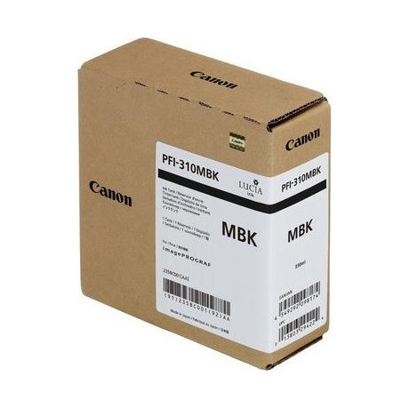 Ink Pingment Canon pfi-310mbk Matte Black 2358c001 330ml