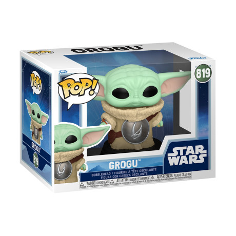 Funko Pop!: Star Wars - Grogu #819 Bobble-Head Vinyl Figure