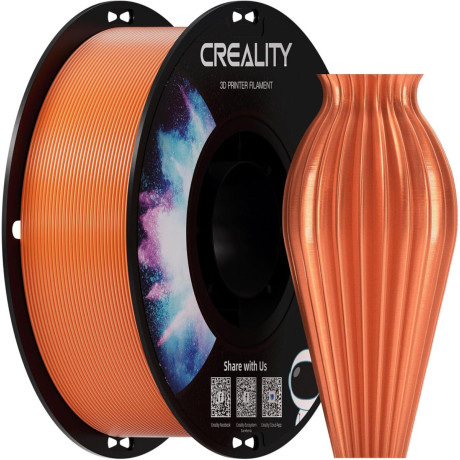 Creality cr-Petg Orange 3d Printer Filament, Hard Glossy, Tensile Str. 49mpa, 1 kg Spool1.77