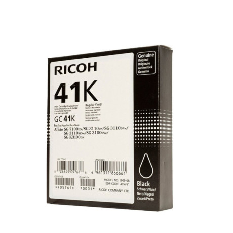 Ricoh Aficio Sg3100 Series ink Black  (2.5k) (405761) (Ricgc41k)
