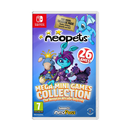 Nsw Neopets - Mega Mini Games Collection:the Neoplan Arcade Odyssey day one Edition