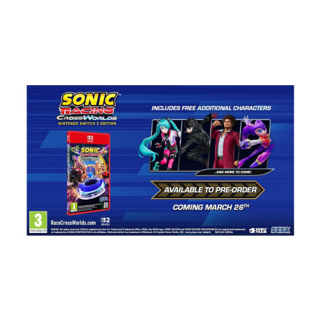 Nsw2 Sonic Racing: Crossworlds