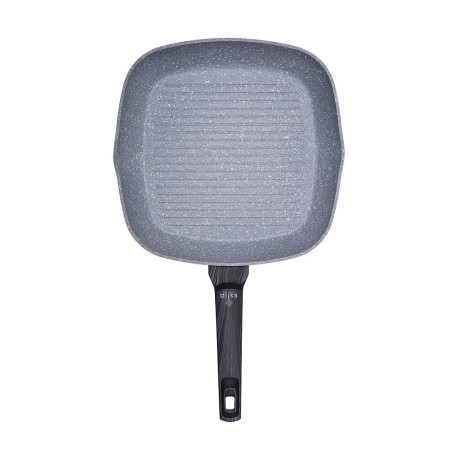 Estia Γκριλιερα Cuisson Αντικολλητικη Πρεσσαριστου Αλουμινιου 28cm