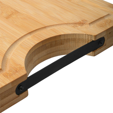 Estia Επιφανεια Κοπης Bamboo Essentials 35x25cm με Μεταλλικη Λαβη