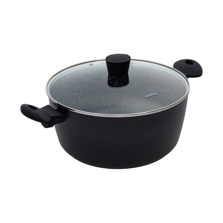 Estia Κατσαρολα Magma Αντικολλητικη Πρεσσαριστου Αλουμινιου 28cm 6.8lt