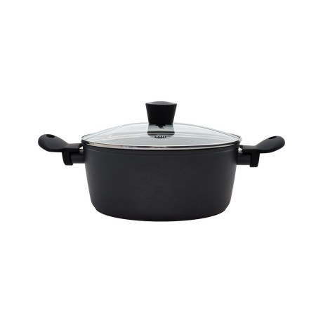 Estia Κατσαρολα Magma Αντικολλητικη Πρεσσαριστου Αλουμινιου 24cm 4.3lt