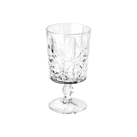 Estia Ποτηρι Κρασιου Hobstar Γυαλινο 182ml σετ 6 τεμ