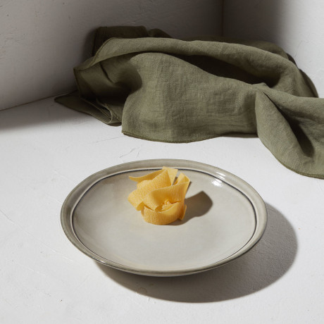 Estia Πιατο Βαθυ Deline Stoneware 23cm Dove