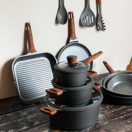 Estia Τηγανι Stone Αντικολλητικο Χυτου Αλουμινιου 26cm