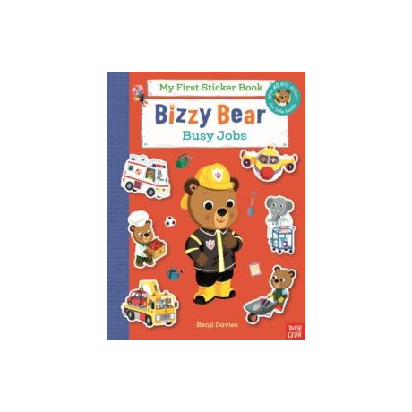 Bizzy Bear my First Sticker Book: Busy Jobs