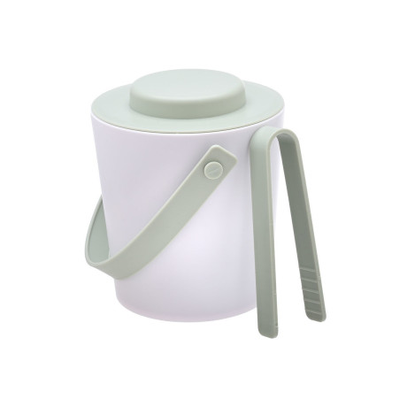 Estia Δοχειο Παγου Πλαστικο Διπλου Τοιχωματος με Λαβιδα Mint