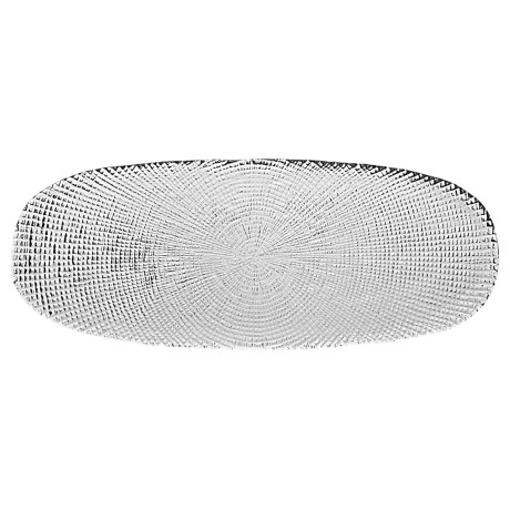 Estia Πιατελα Σερβιρισματος Roche Γυαλινη 42x17x2cm