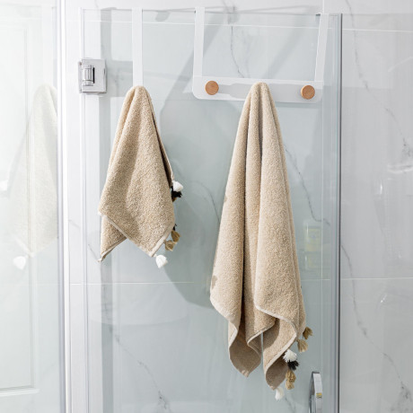 Estia Κρεμαστρα Πορτας Πενταπλη Μεταλλικη Λευκη