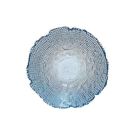 Estia Σαλατιερα Roche Γυαλινη 19.5x7.5cm Μπλε